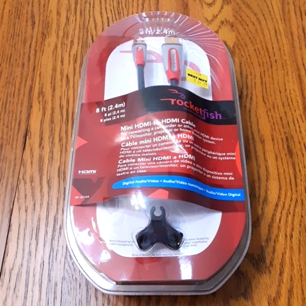 Rocketfish 8ft. Mini HDMI-to-HDMI Cable